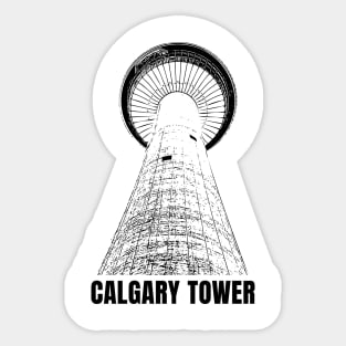 Calgary Tower Sticker